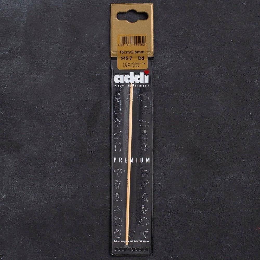 Addi Bambus 2,5mm 15cm Bambu Yün Tığ - 545-7