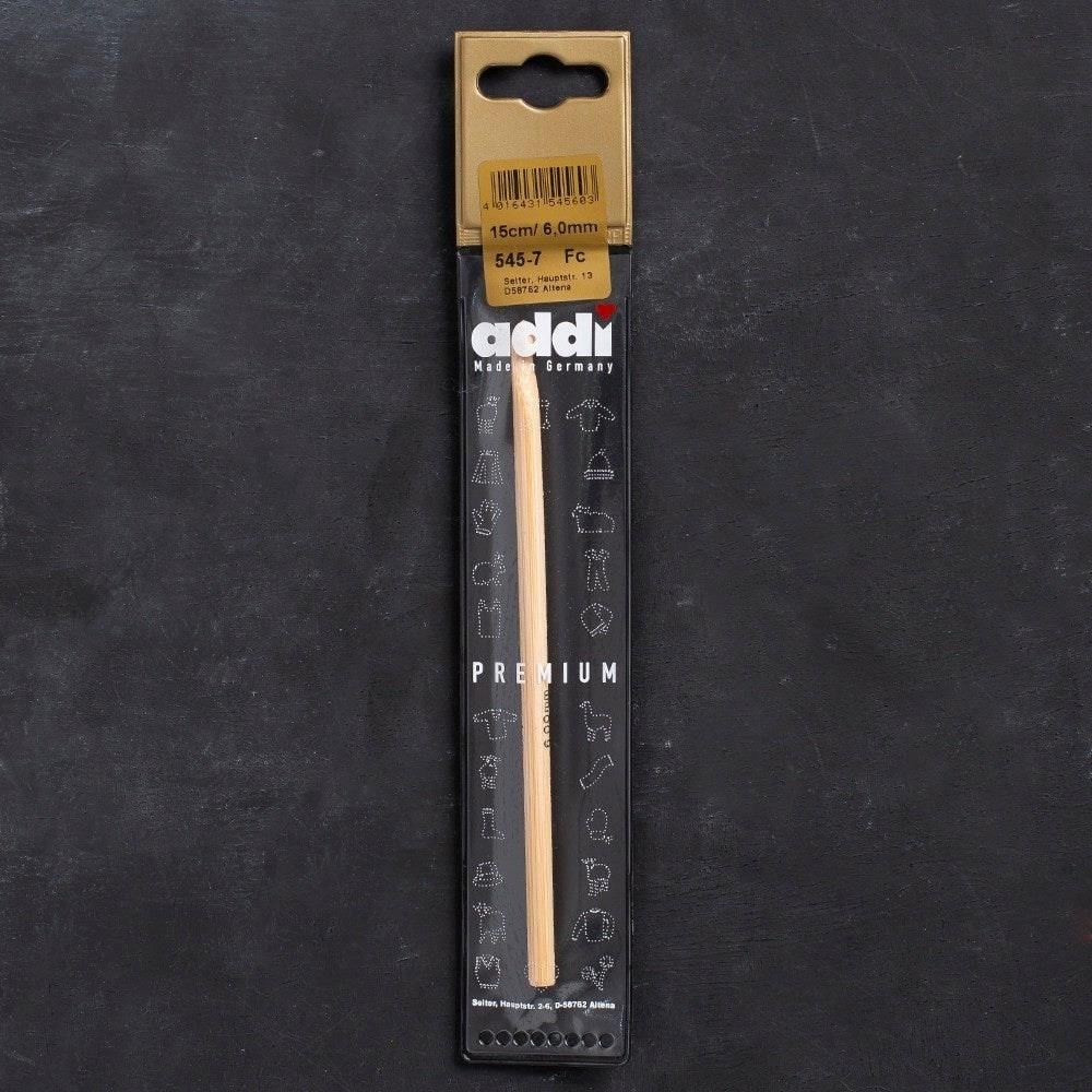 Addi Bambus 6mm 15cm Bambu Yün Tığ - 545-7