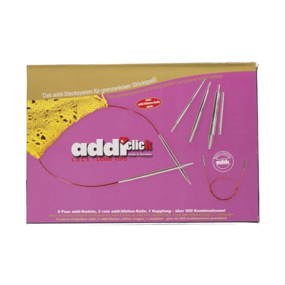 Addi Click Lace Değiştirilebilir Uzun Uçlu Dantel