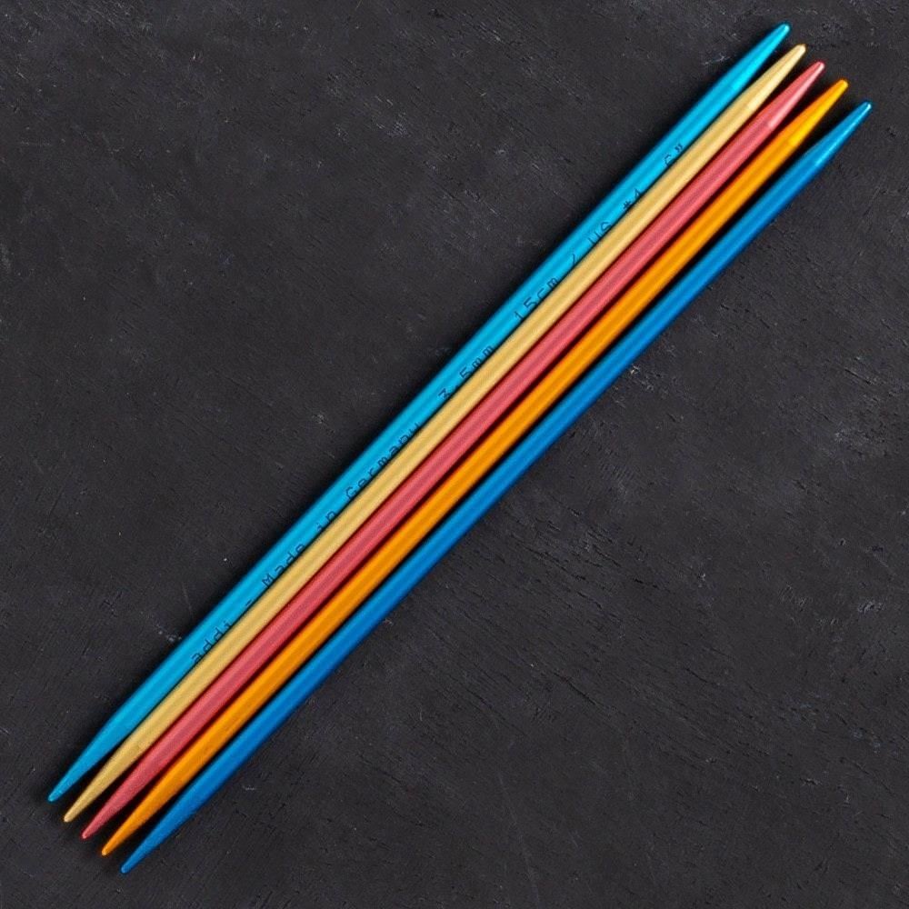 Addi Colibri 3,5mm 15cm Renkli Çorap Şişi - 204-7