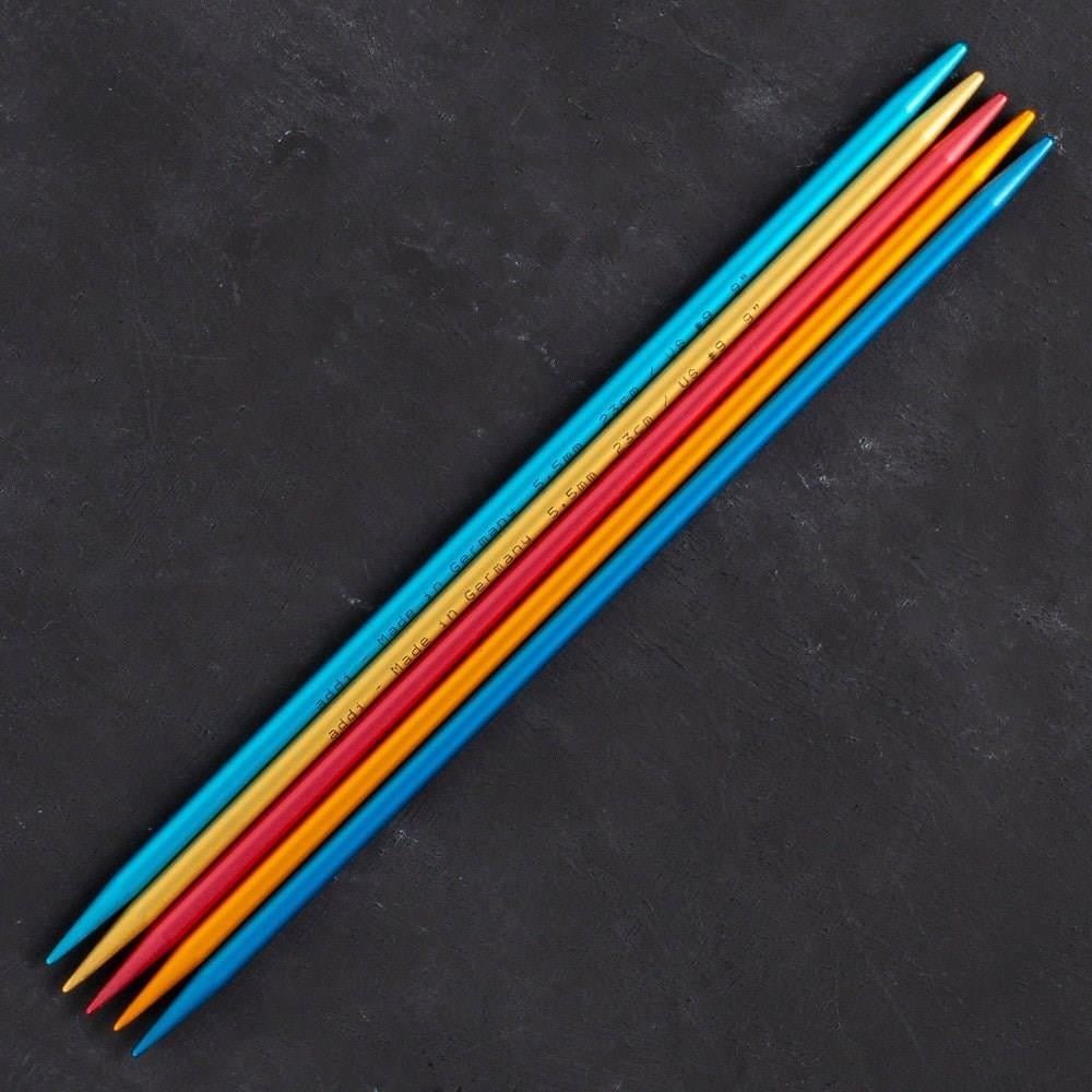 Addi Colibri 5,5mm 23cm Renkli Çorap Şişi - 204-7