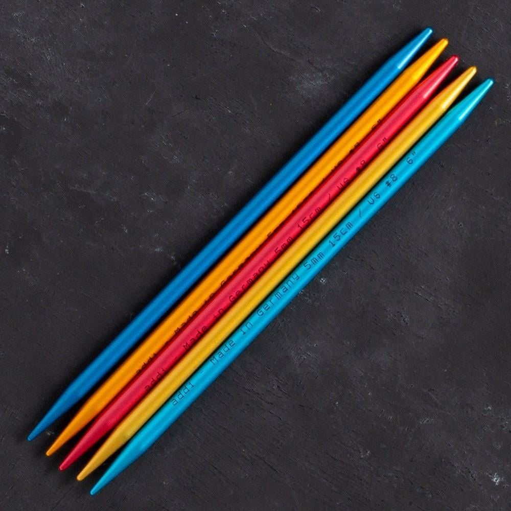 Addi Colibri 5mm 15cm Renkli Çorap Şişi - 204-7