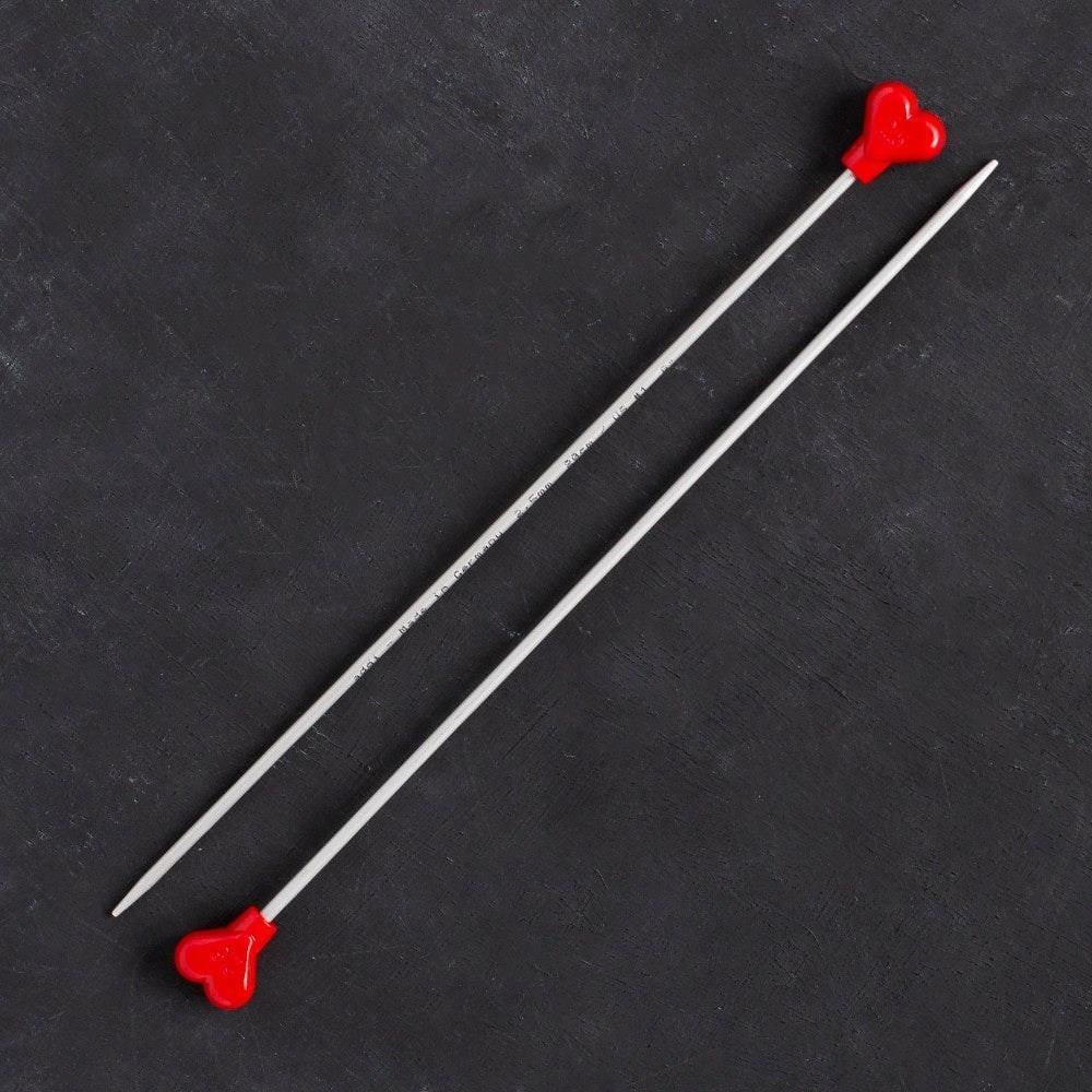 Addi Kalpli 2,5mm 20cm Klasik Alüminyum Örgü Şişi