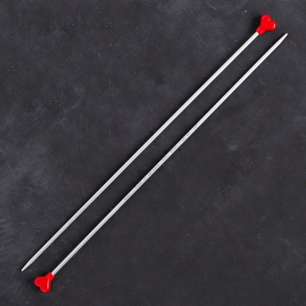 Addi Kalpli 4mm 35cm Klasik Alüminyum Örgü Şişi -