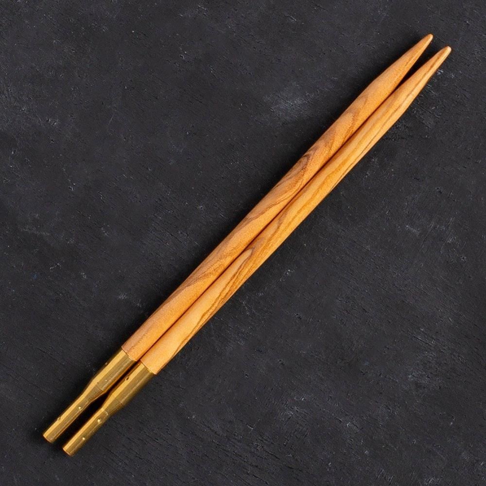 Addi Nature Olive Wood Click 5mm 13cm Misinalı Şiş