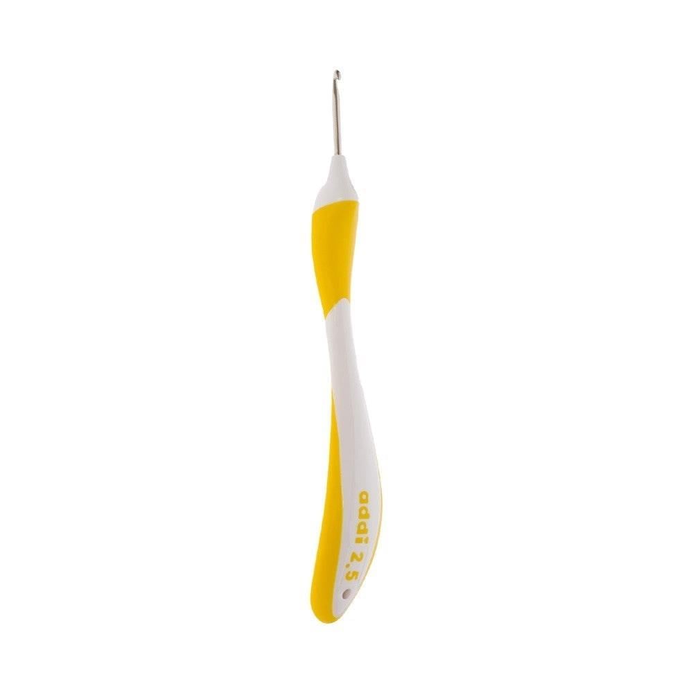 Addi Swing 2,5mm 16cm Sarı Ergonomik Yün Tığ - 140