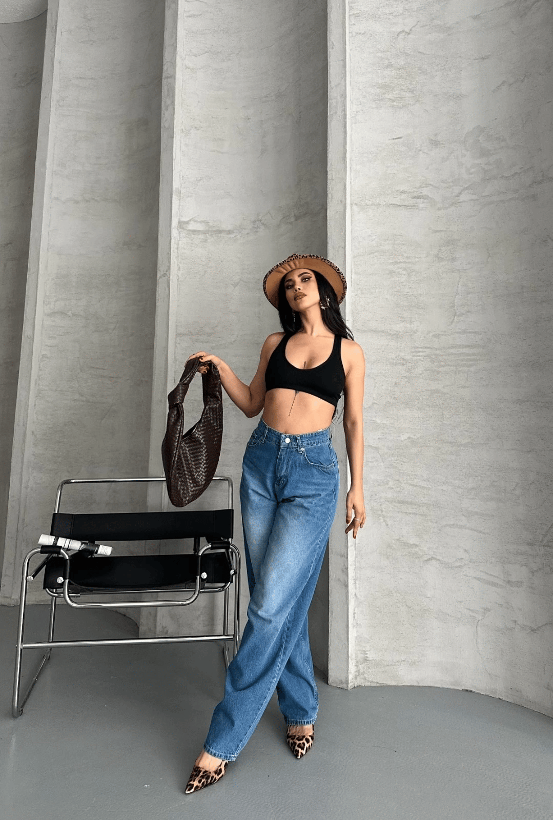 Baggy süper taş bıyık yıkama mavi jeans pantolon d2007