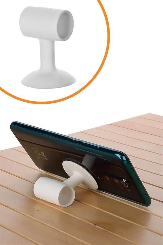 BUFFER®  4 Adet Çok Amaçlı Vakumlu Kapı Stoperi,Kablo Organizeri,Telefon Sabitleyici