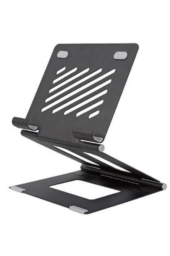 Buffer®  Ayarlanabilir Metal Dizüstü Destek Tabanı Katlanabilir Taşınabilir Laptop Sehpası Standı