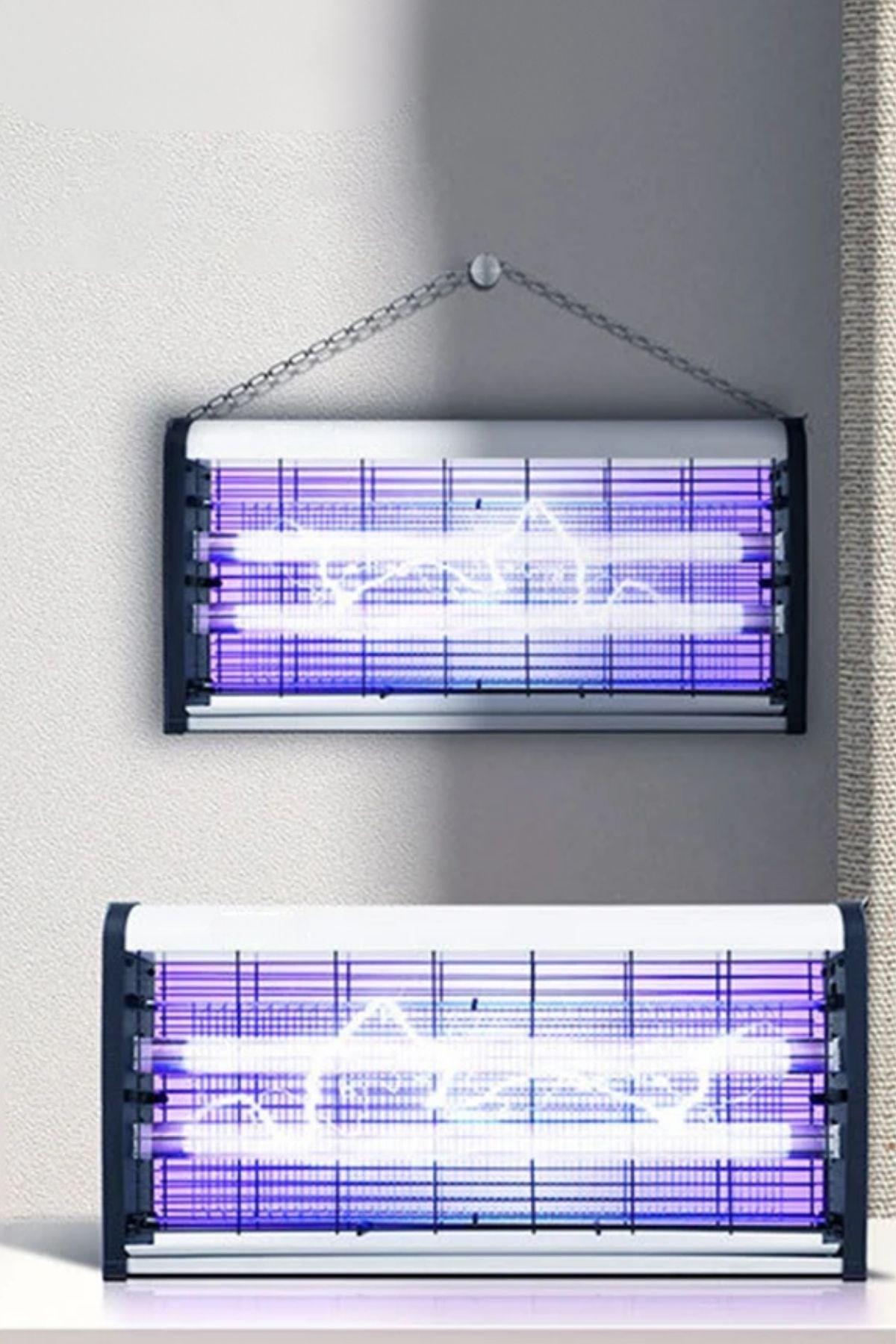 BUFFER® 10W Taşınabilir ve Asılabilir Elektrikli Led Sivrisinek Yok Edici Hem Gece Lambası Hem Haşere Engelleyici Makine