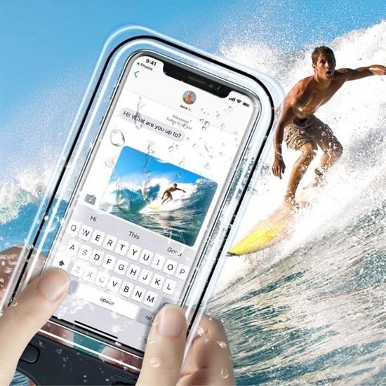 BUFFER® Bisiklete Takılan Su ve Yağmur Gerirmez Telefon Kılıfı Universal