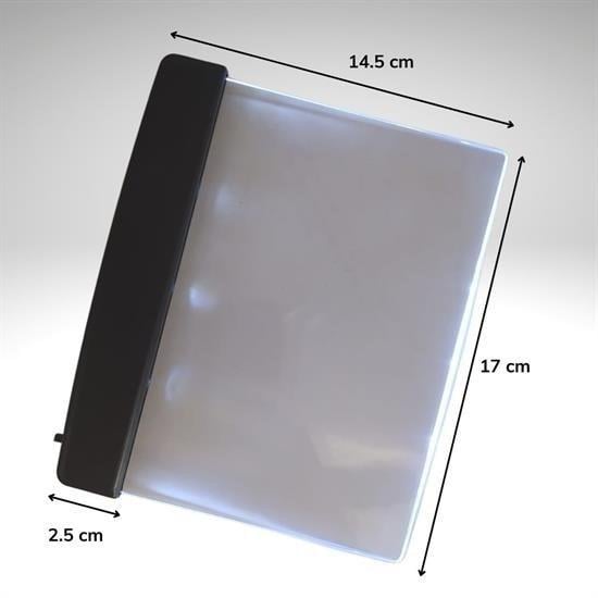 BUFFER® Kitap Arası Okuma Işığı Led Panel Kitap Okuma Lambası