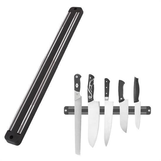 BUFFER® Mıknatıslı Paslanmaz Duvar Bıçak Askısı Standı 55 Cm Aparat