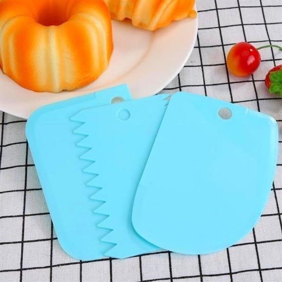 BUFFER® Pasta Hamur Şekillendirici Spatula Kesici Kazıyıcı Dekoratör Set