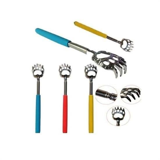 BUFFER® Pratik Kolay Teleskopik Metal Sırt Kaşıma Kaşağı Aleti Aparatı