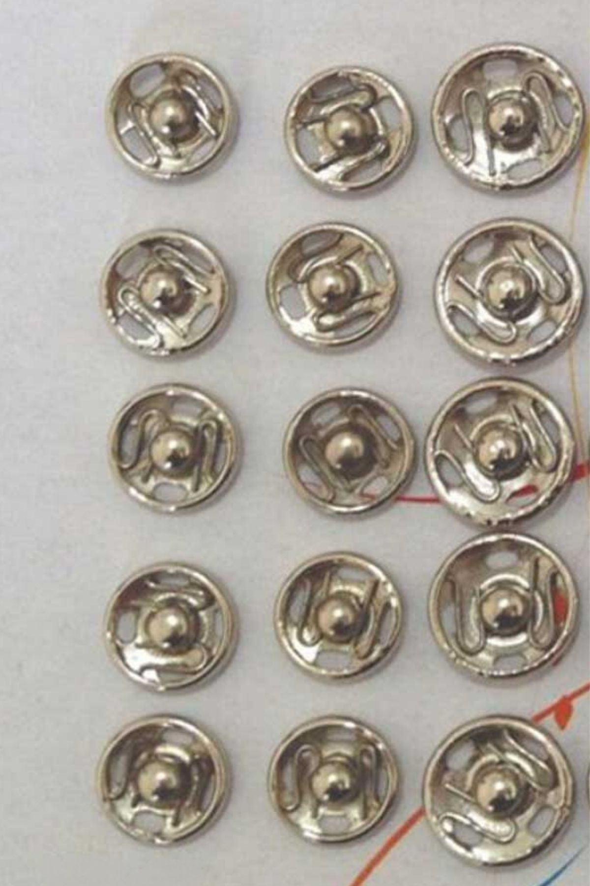 Çıt Çıt 30 mm 6'lı Gümüş