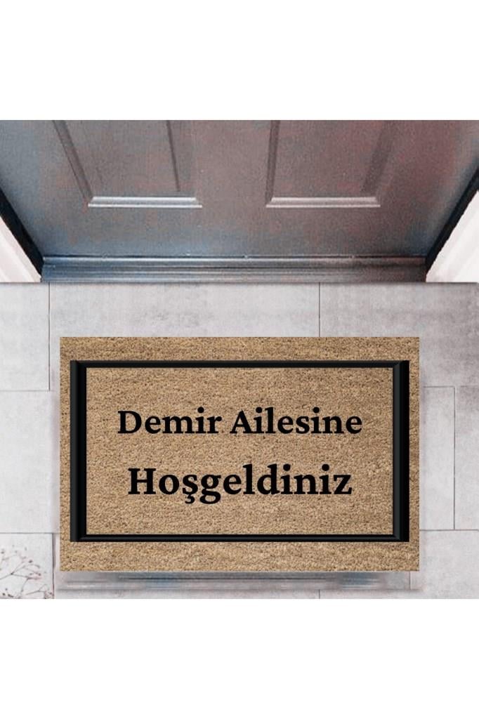 Kapı Önü Paspası Dekoratif Dijital Baskı Kişiye Özel P-2314