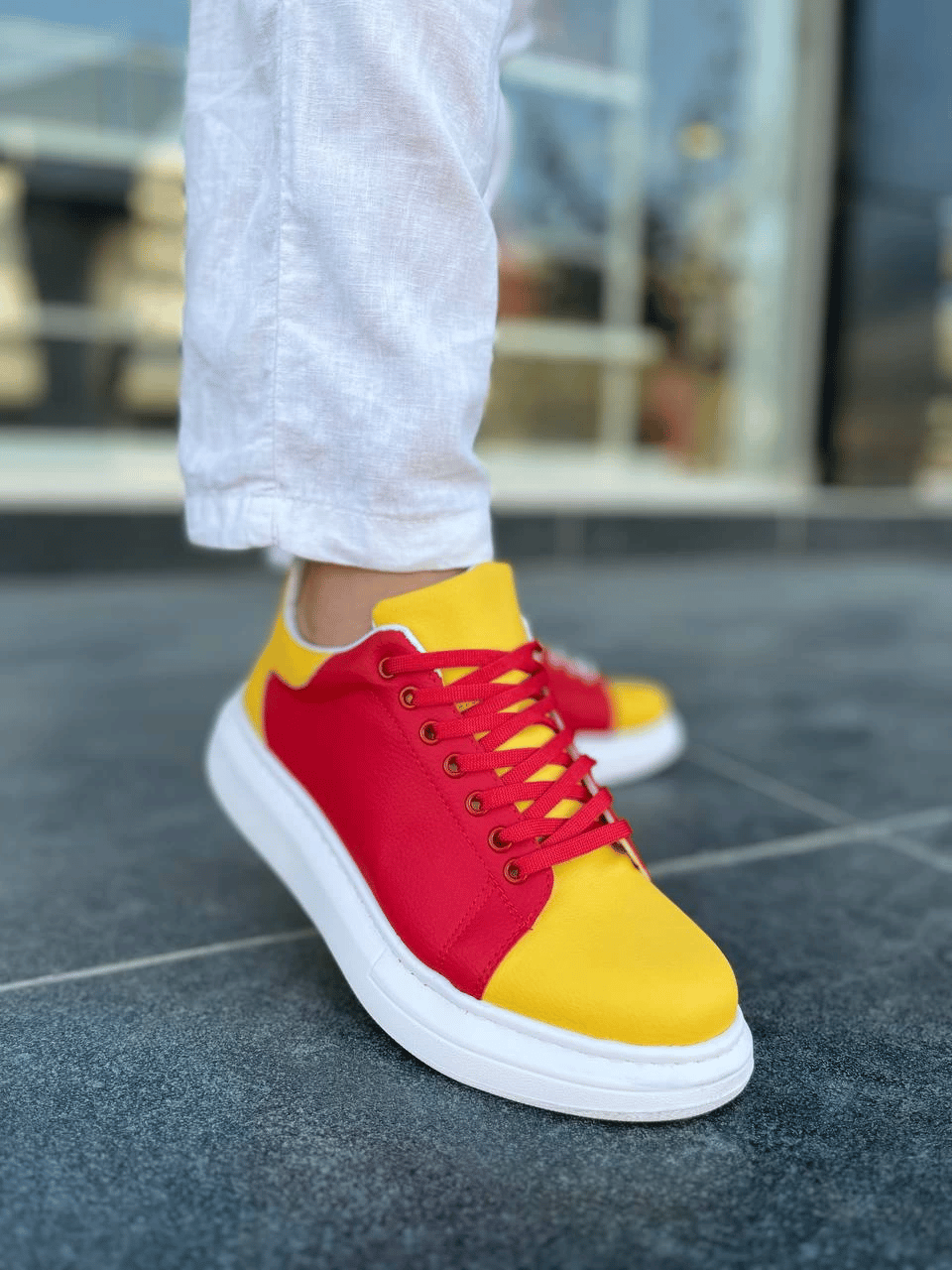 KB-Kuback Taraftar GTX Bağcıklı Günlük Erkek Ayakkabı