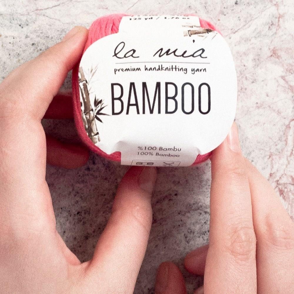 La Mia Bamboo Gri El Örgü İpi - L031 - 33860