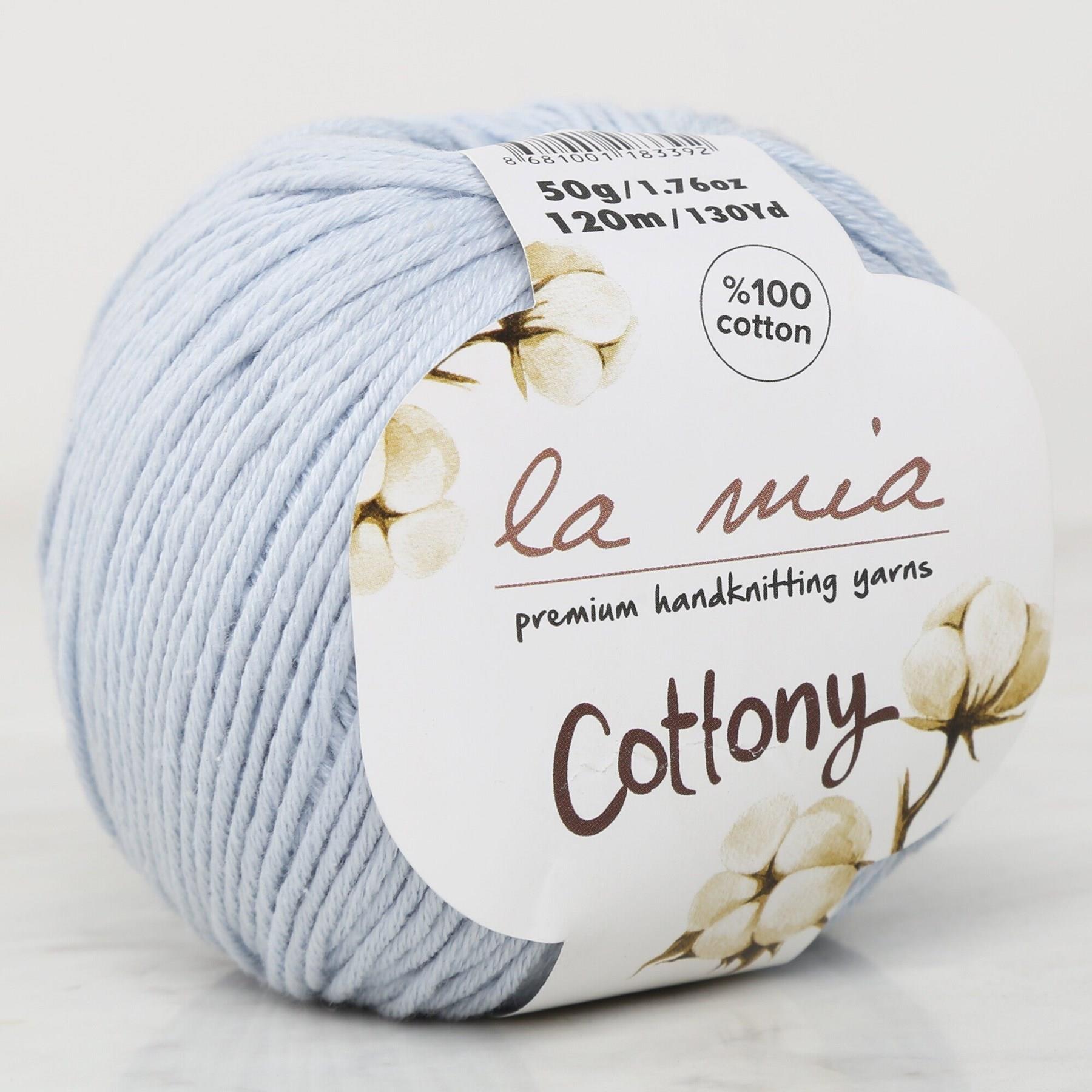 La Mia Cottony Bebe Mavi Bebek El Örgü İpi - P14-L014 - 33563