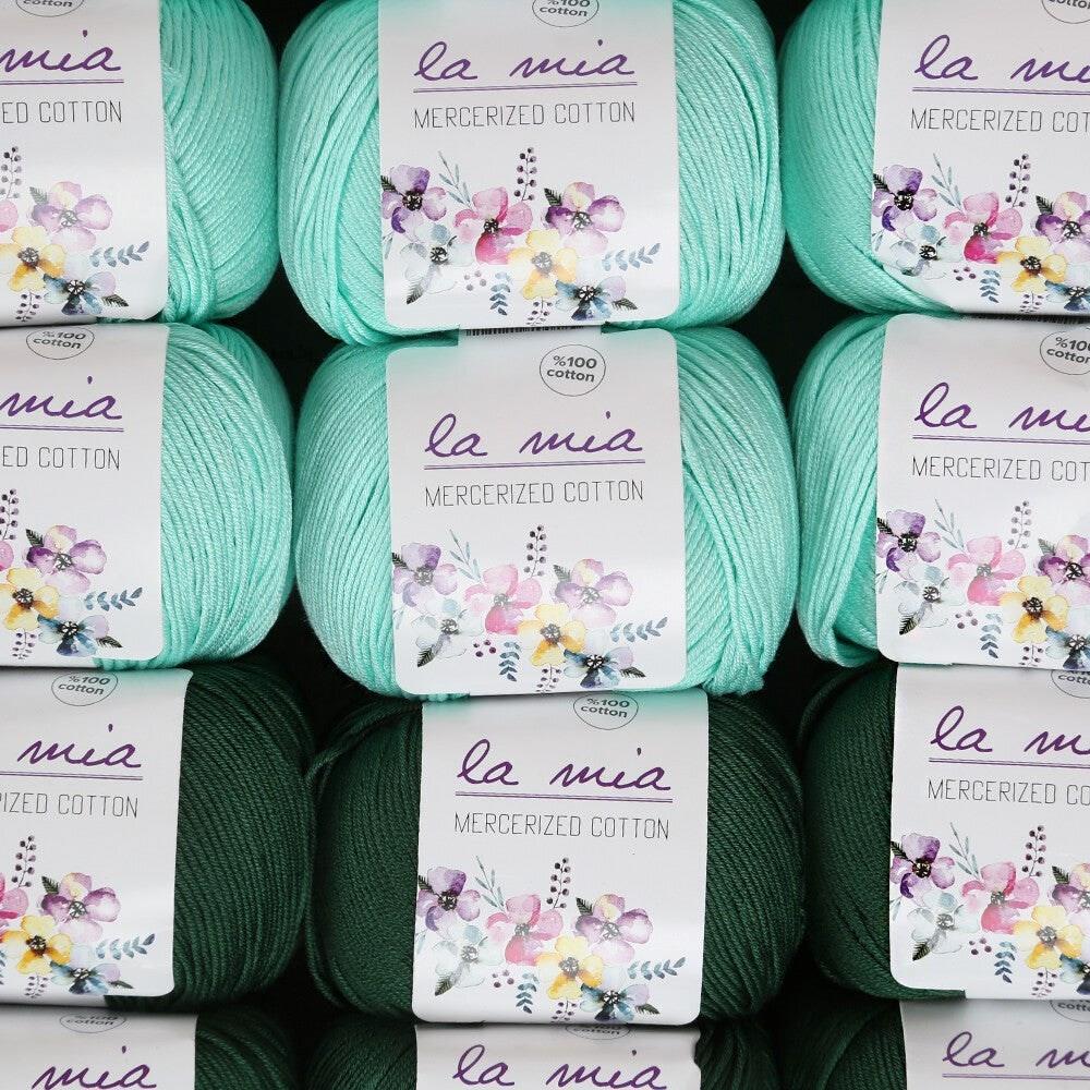 La Mia Mercerized Cotton Zümrüt Seti