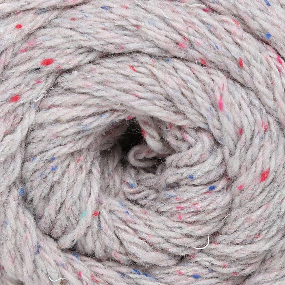 La Mia Re-Tweed Açık Gri Melanj El Örgü İpi - L156