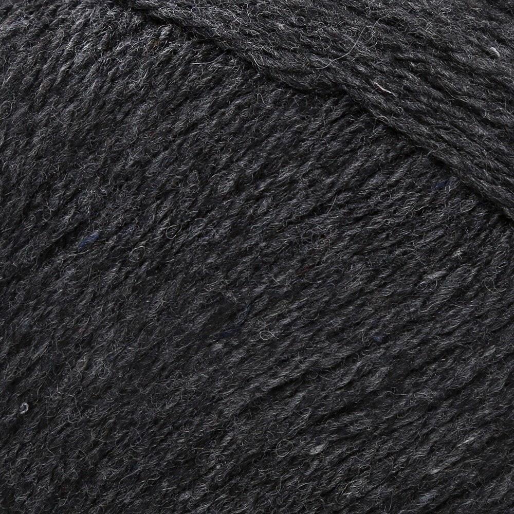 La Mia Re-Tweed Koyu Gri Melanj El Örgü İpi - L158