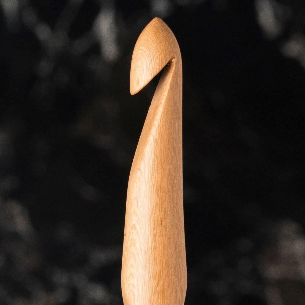 La Mia Whitewood 7 mm 15.5 cm Ahşap Yün Tığ