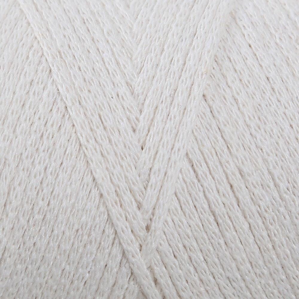 Loren Cotton Macrame Açık Krem - 702 - 34364