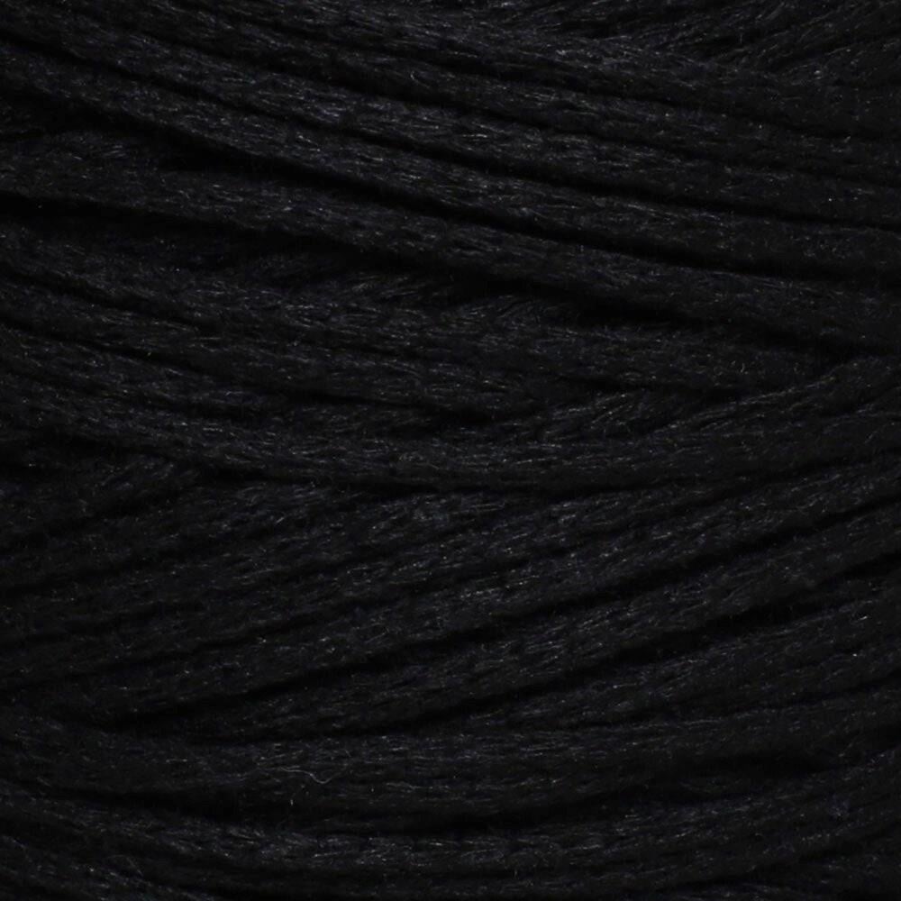 Loren Cotton Macrame Siyah - R004 - 34359