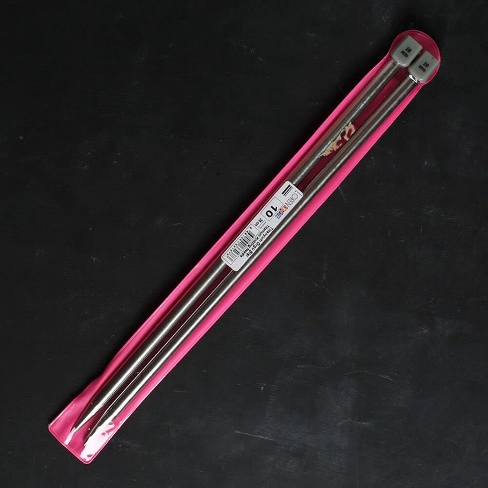 Loren Crafts 10 mm 35 cm Titanyum Örgü Şişi