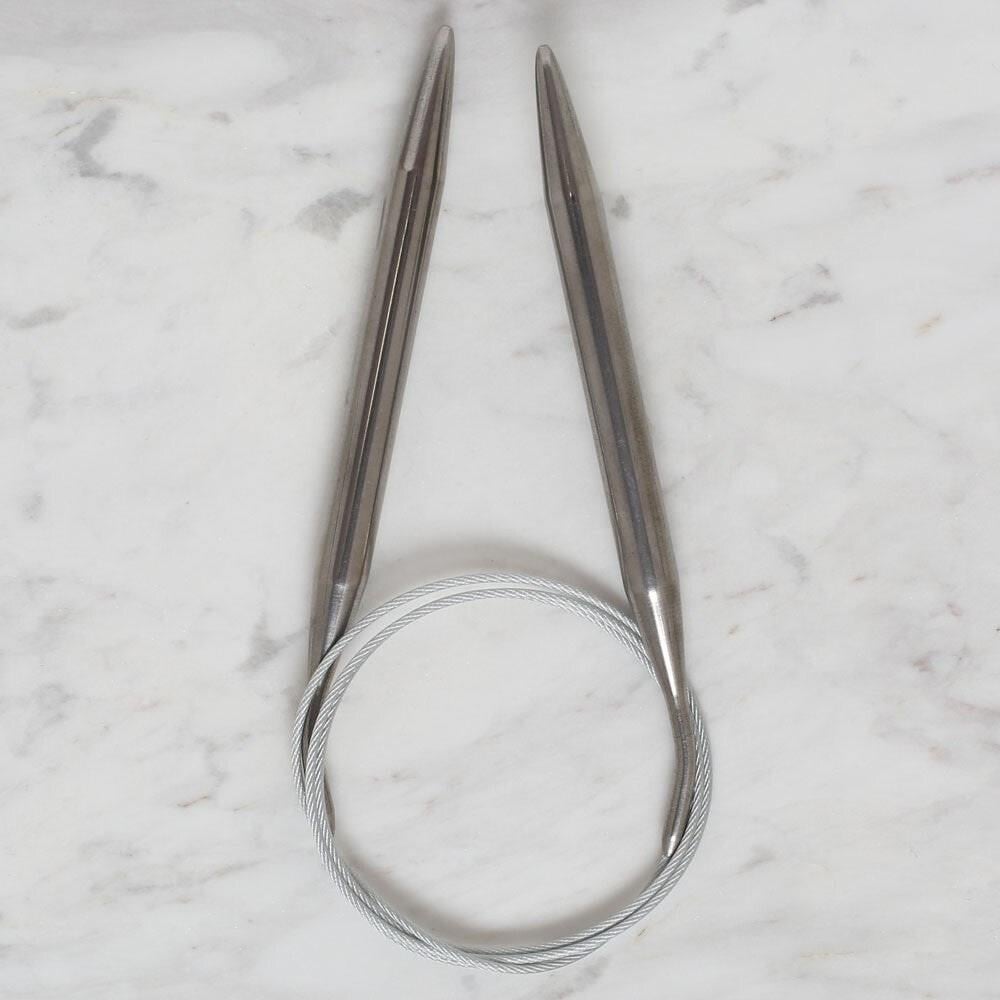 Loren Crafts 10 mm Çelik Misinalı Şiş 100 cm
