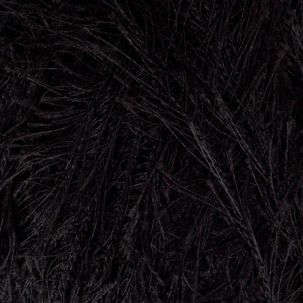 Loren Furry Siyah El Örgü İpi - RF1001 - 34066
