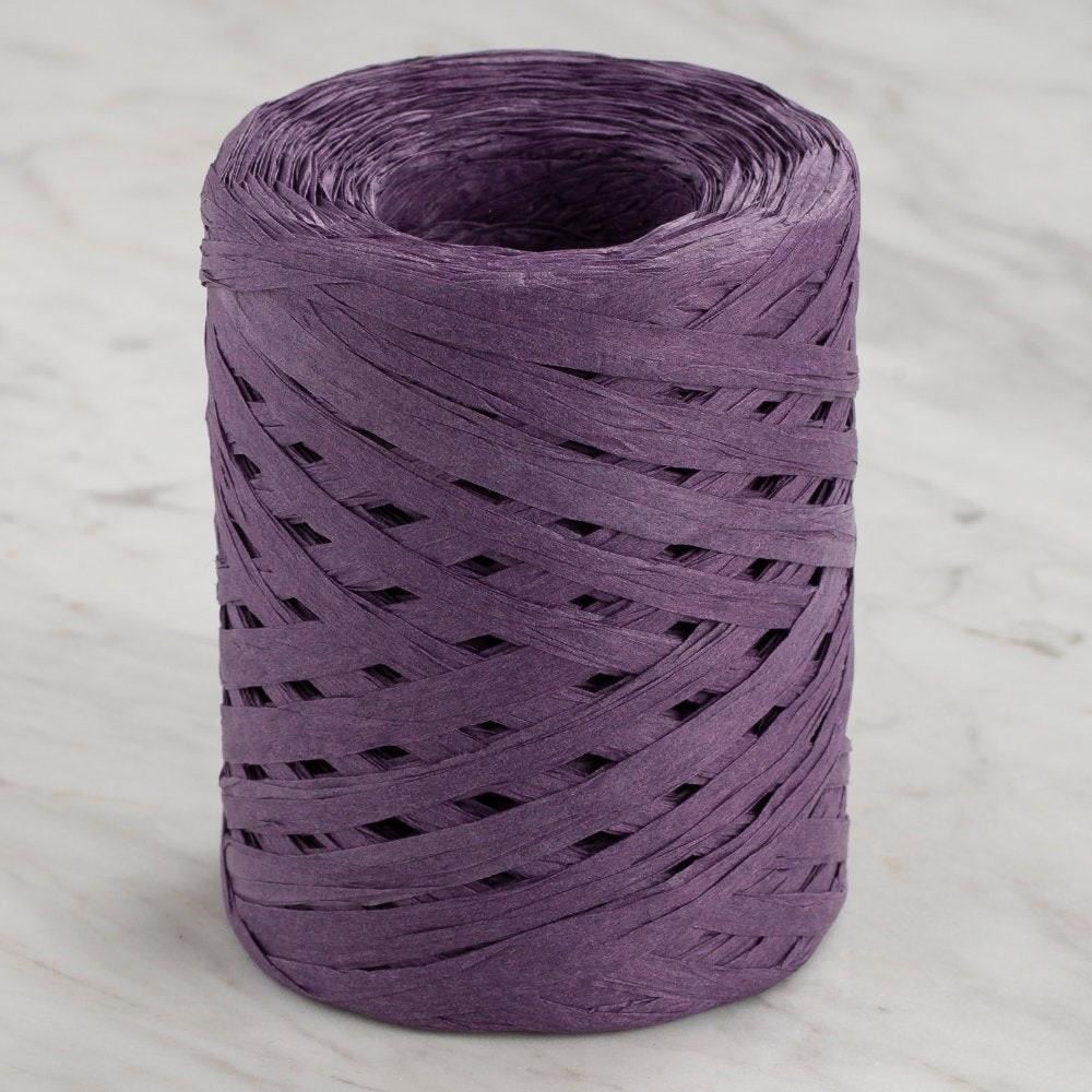 Loren Natural Raffia 90 gr Mor Kağıt İp - 42