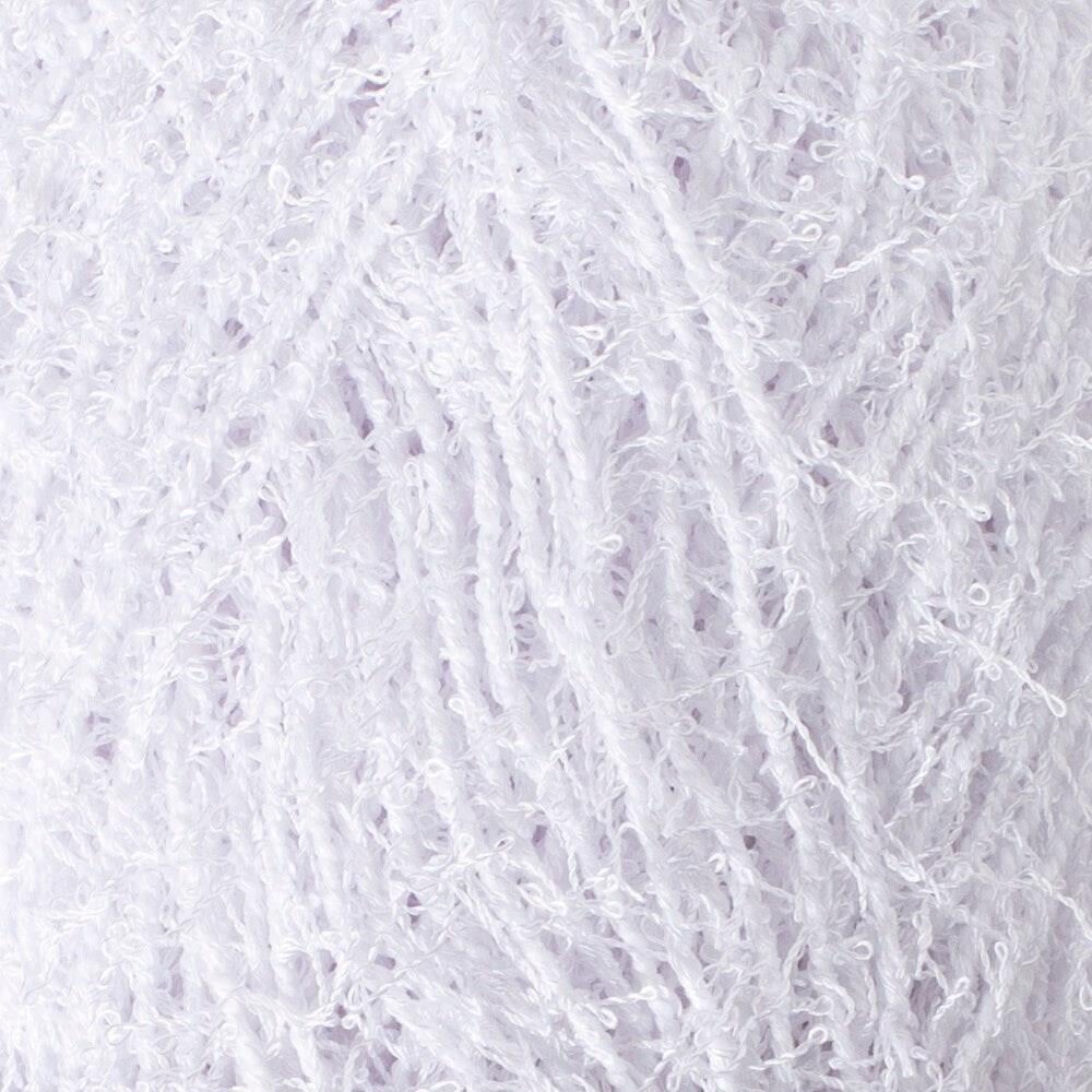 Loren Wash Optik Beyaz El Örgü İpi - R001 - 34262