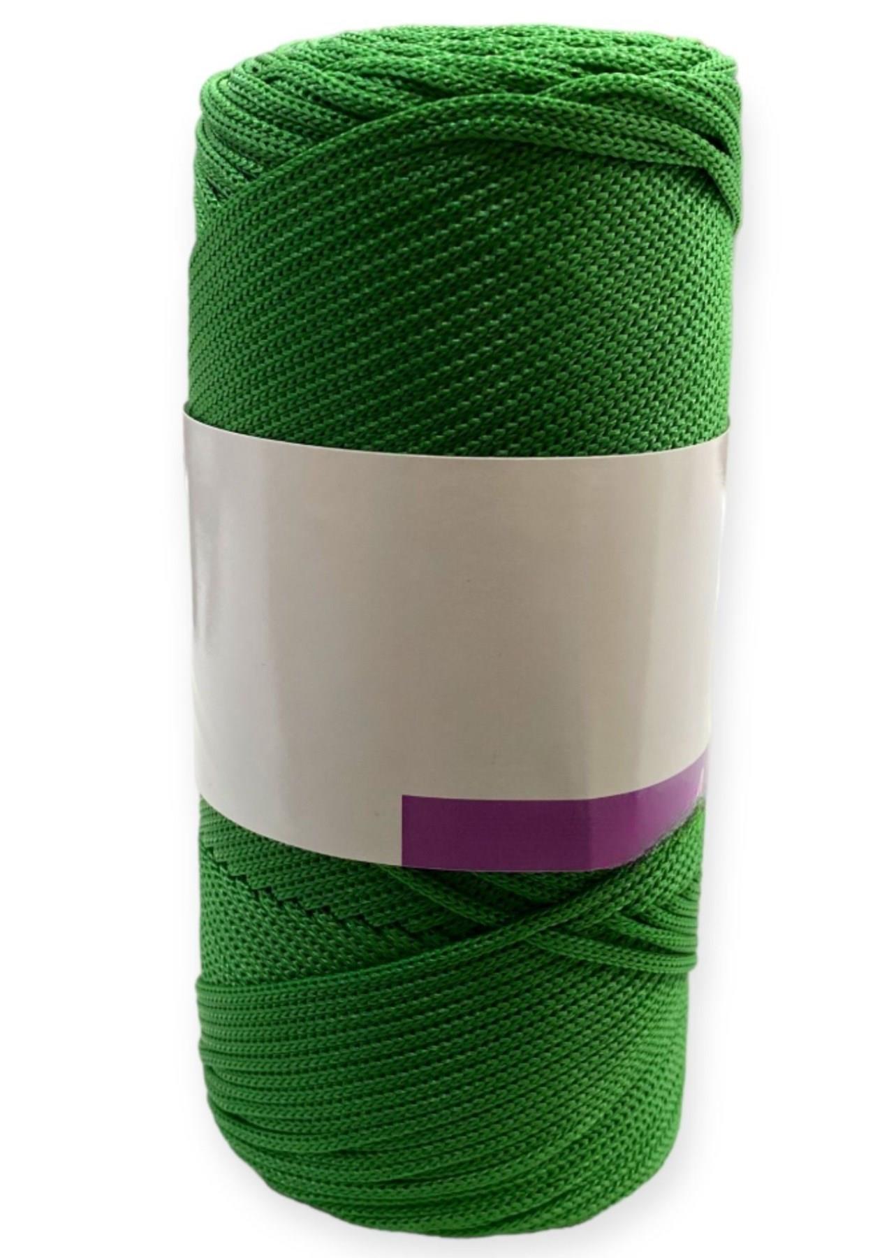 Makrome İpi 3mm Polyester  Yeşil
