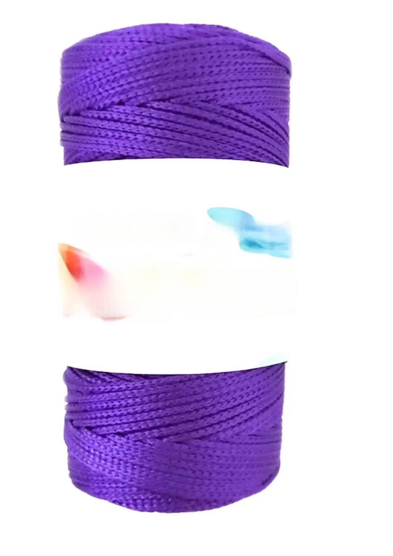 Makrome İpi 3mm Polyester Mor
