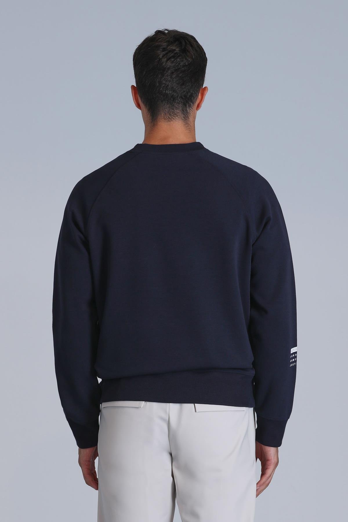 Lufian lacivert sweatshirt