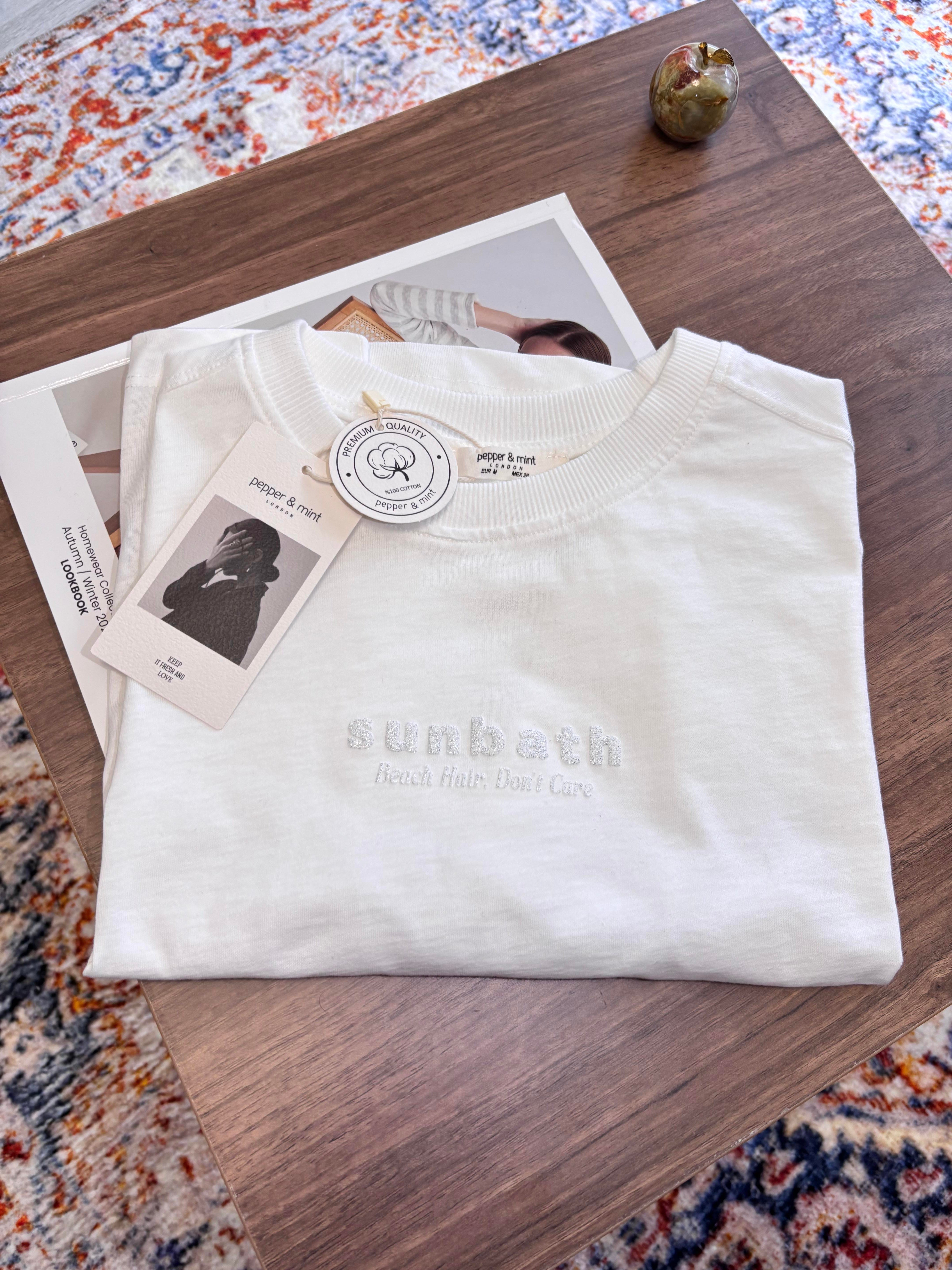 Baskılı Basic Crop T-Shirt