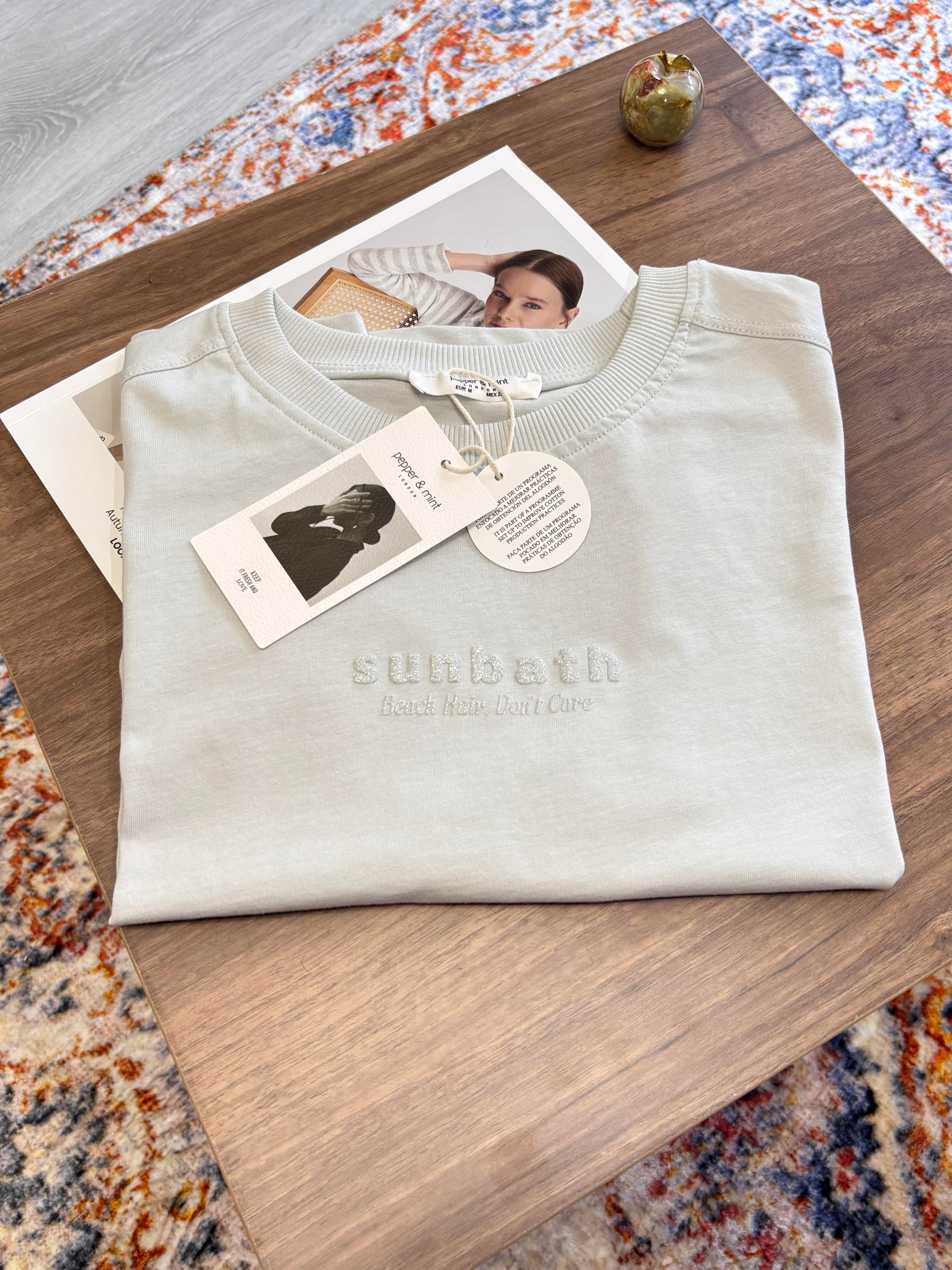 Baskılı Basic Crop T-Shirt