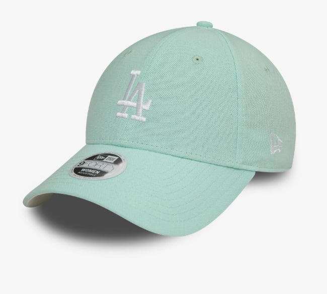 New Era WMNS MLB LINEN 9FORTY LOSDOD  GRFWHI