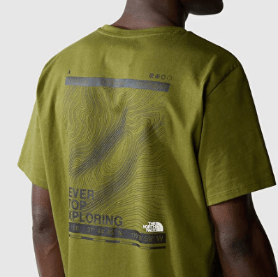 The North Face M FOUNDATION MOUNTAIN LINES GRAPHIC TEE