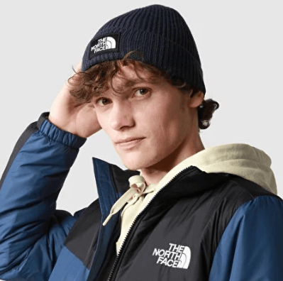 The North Face TNF LOGO BOX CUFFED BEANIE