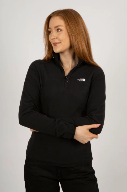 The North Face W 100 GLACIER 1/4 ZIP - EU