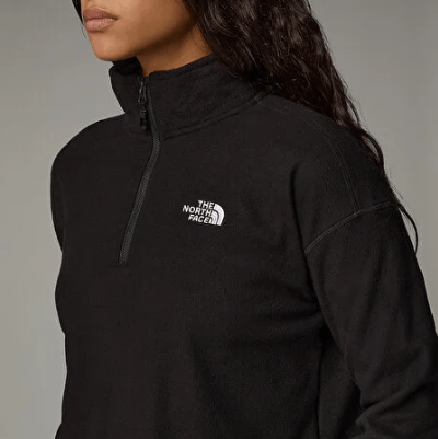 The North Face W 100 GLACIER CROPPED 1/4 ZIP