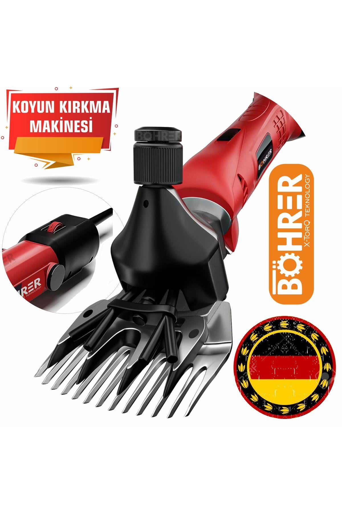 Alman B-4200w Germany Designe Red Koyun Keçi Kırpma Kırkma Makinesi,bakır Sargılı,beiyuan Bıçak