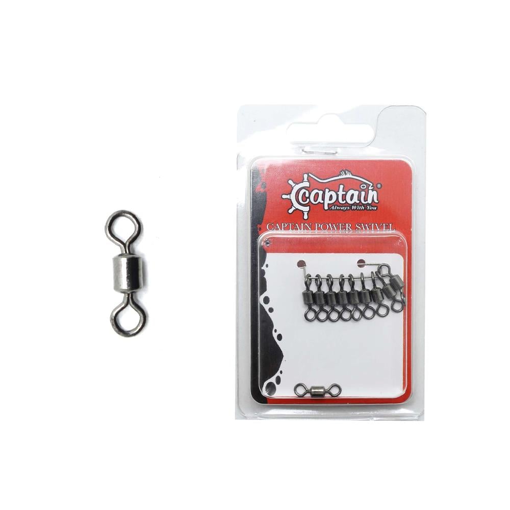 Captain Rolling Swivel W Hooked Snap Fırdöndü