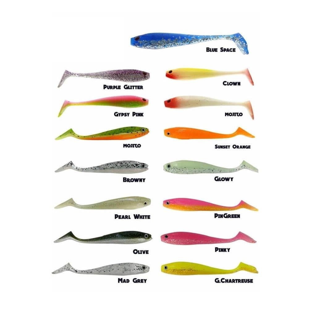Fujin Duck Tail 9 cm Silikon Yem