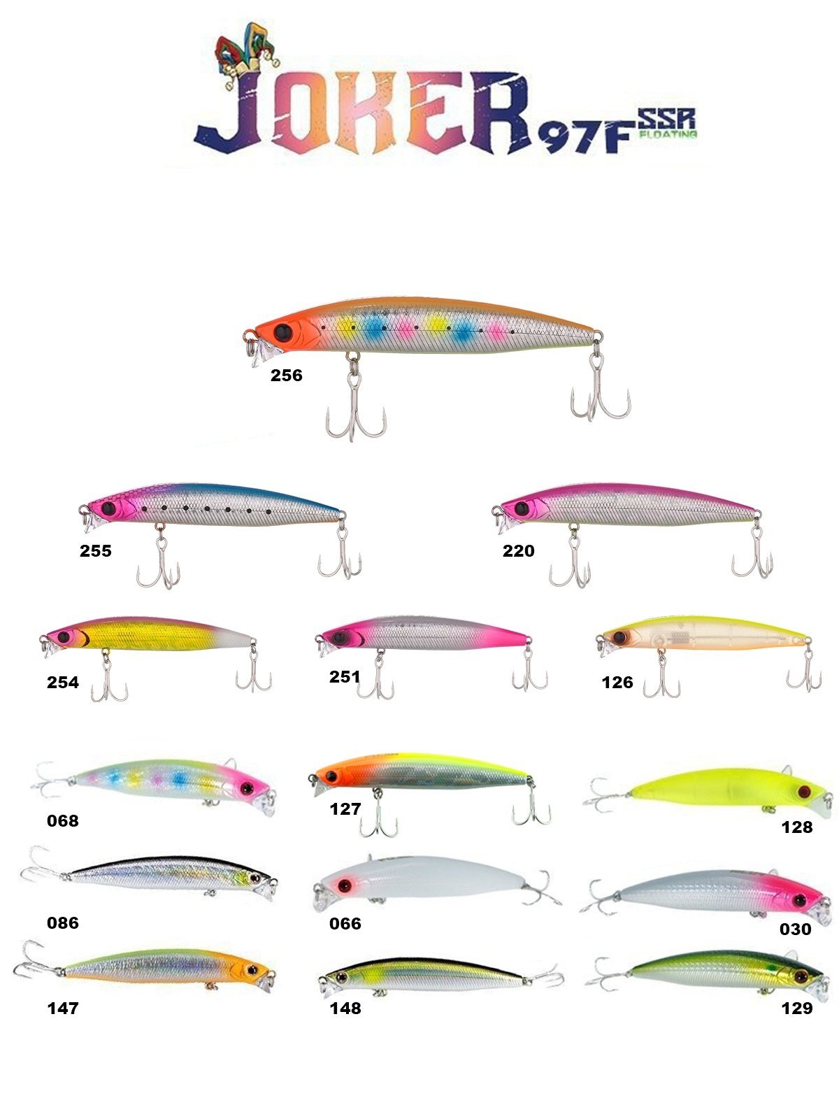 Fujin Joker 97mm 13.7 Gr SSR Floating Maket Balık