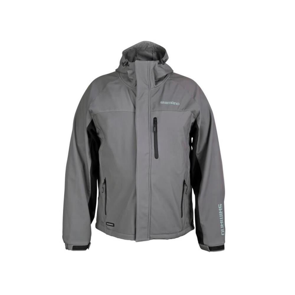 Shimano SHM Soft Shell Jacket Grey Mont